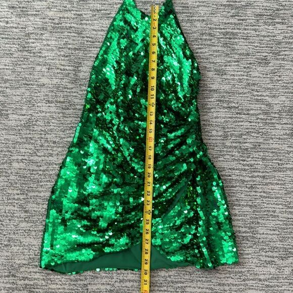 New Ronny Kobo Revolve Jo Dress in Green Medium - Picture 12 of 15